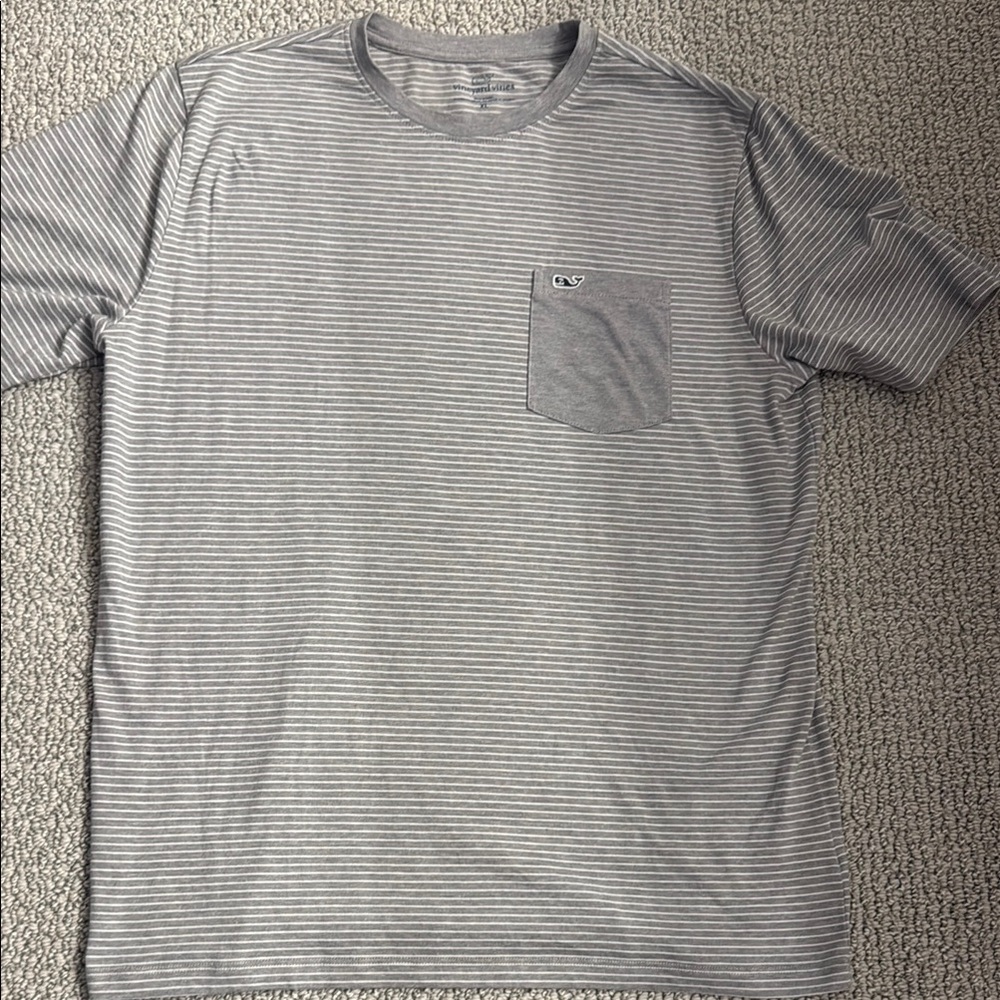 Vineyard Vines Gray Short Sleeve Tee